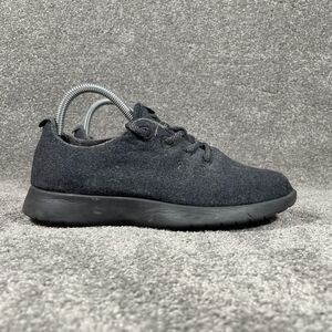 Allbirds Wool Runner WR Merino Running Shoes Womens Sz 8 Black Sneakers